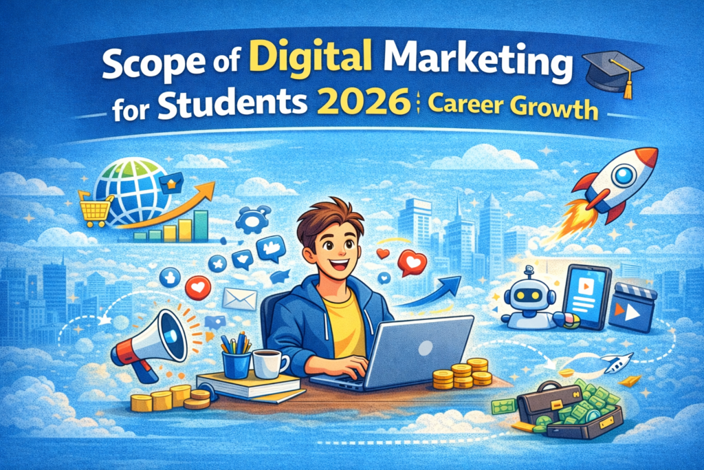 Scope of Digital Marketing for Students 2026: Career Growth