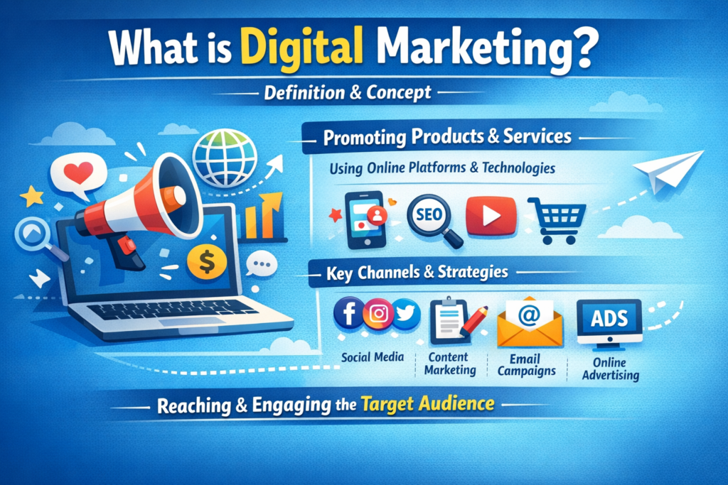 What is Digital Marketing
Scope of digital marketing for students